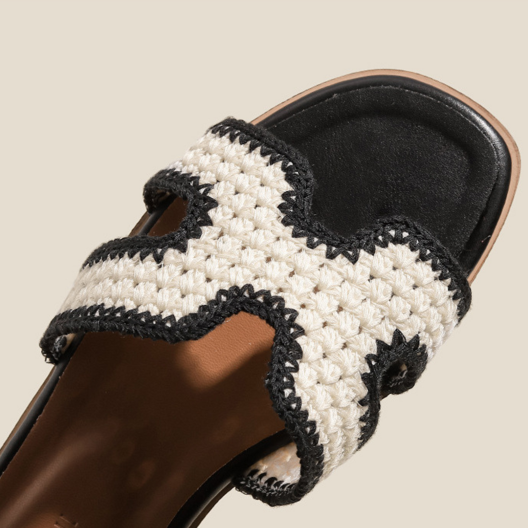 ÉLISE RAPHIA | ELEGANT SANDALS