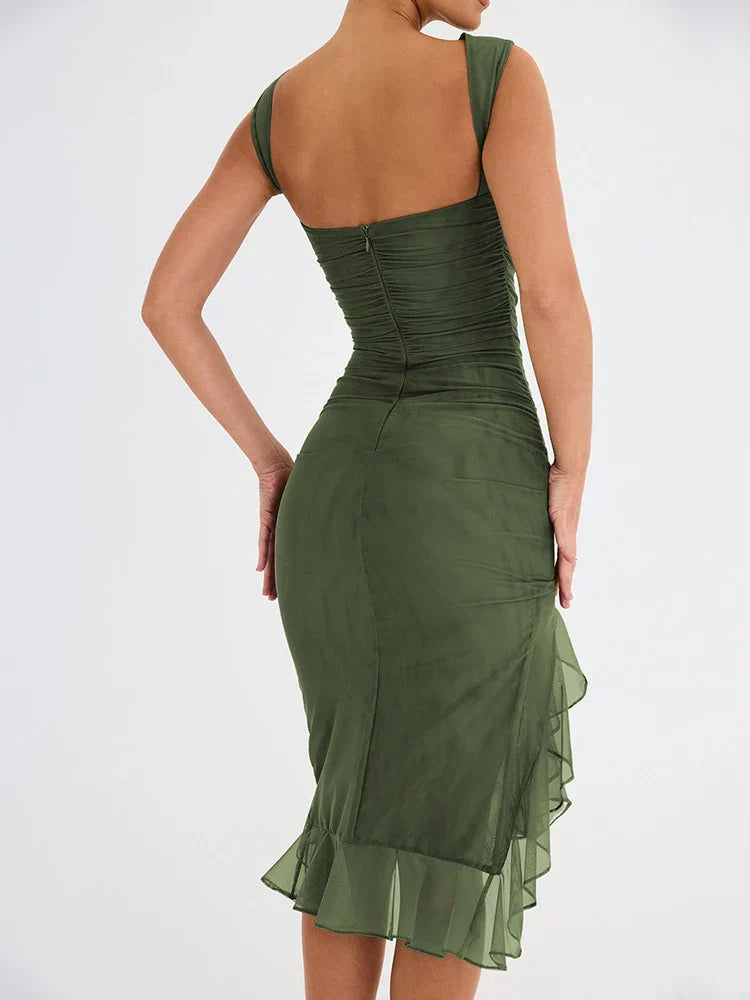 Esmée™  - Elegant Midi Dress