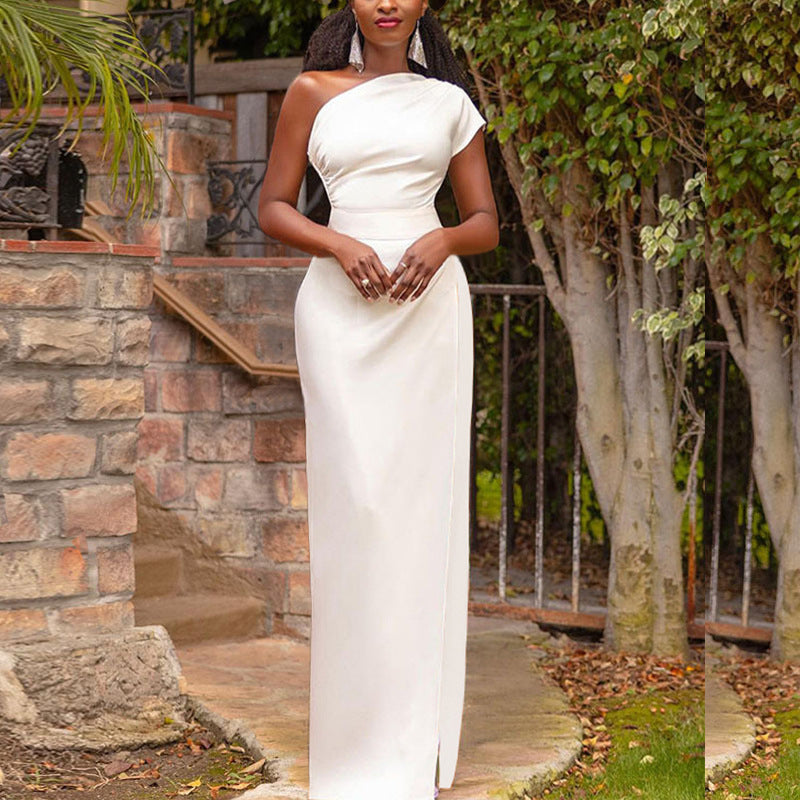 Bernadette™ - Chic Asymmetrical Evening Gown
