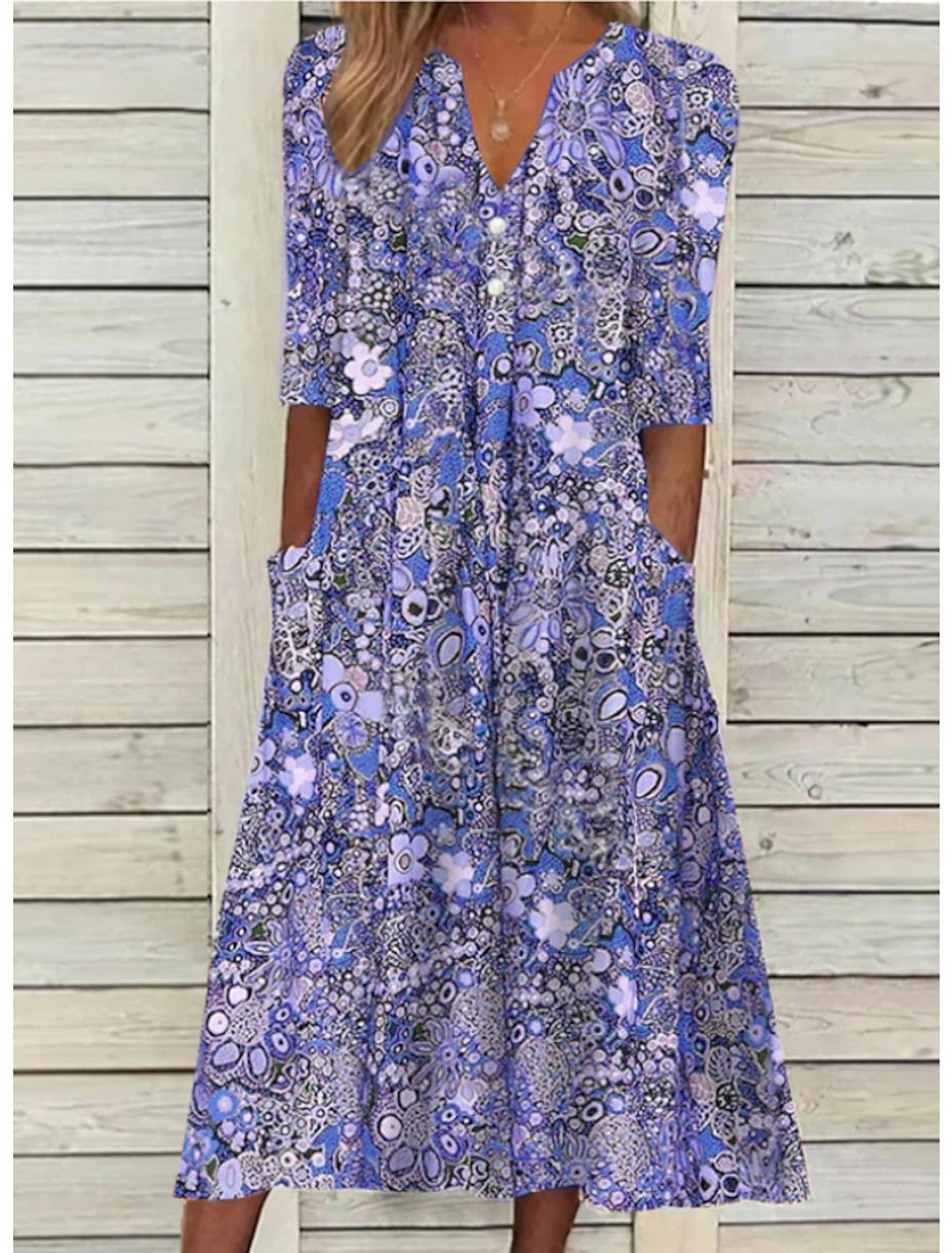 Rosie™ - Elegant Floral Summer Dress