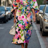 Grace™ - Elegant Dress with Round Neck