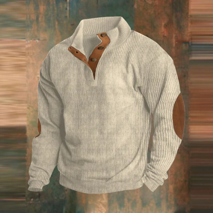 Simon | Quarter Button-Up Pullover