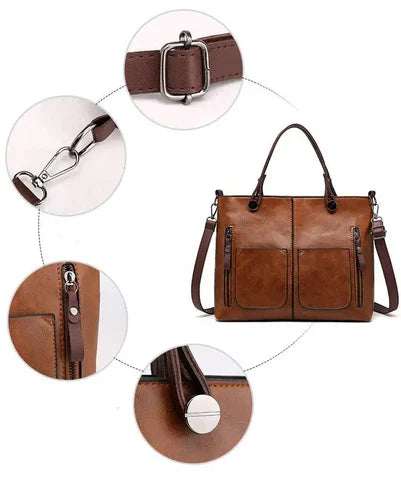 Amelia™ - Elegant Handbag with Large Capacity