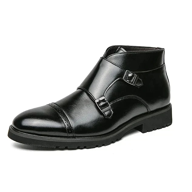 Reuben™ - Double Monk Strap Boots