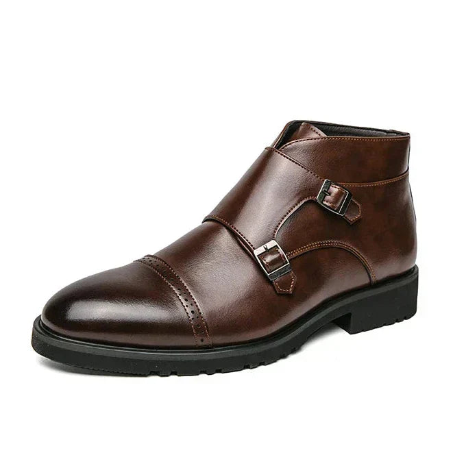 Reuben™ - Double Monk Strap Boots