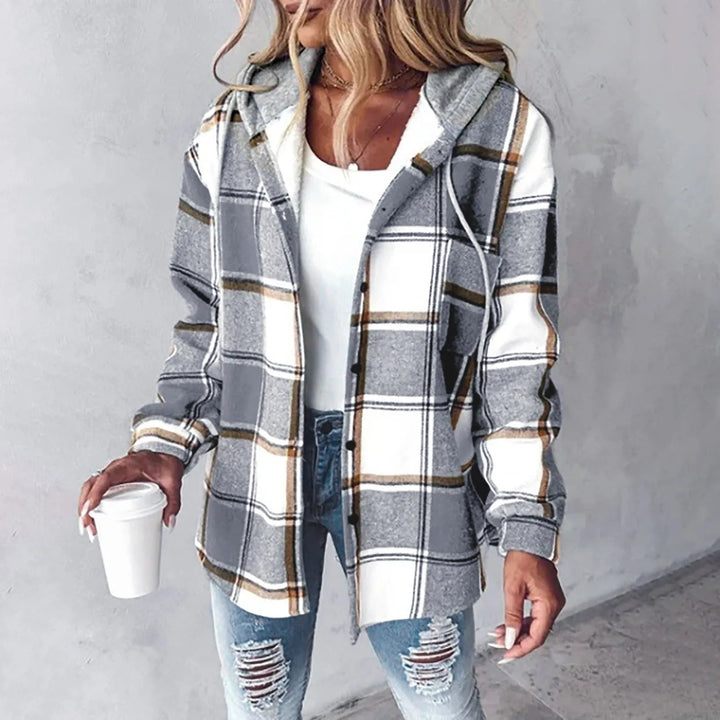 Sophie™ - Cosy Elegant Striped Jacket