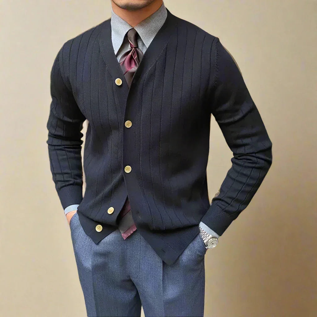 Matthew™ - Men's Long Sleeve Cardigan