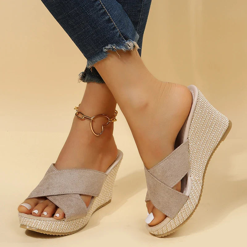 Martha™ - Chic Wedge Sandals