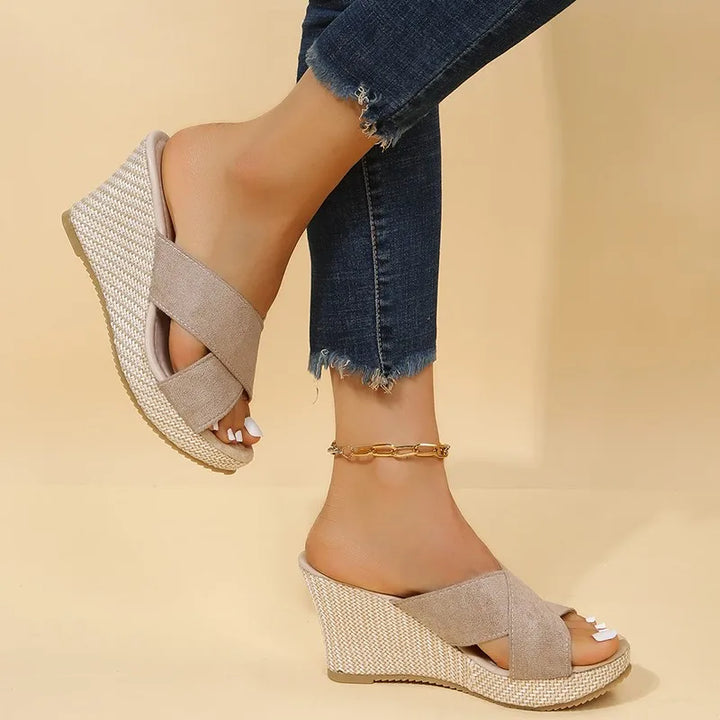 Martha™ - Chic Wedge Sandals
