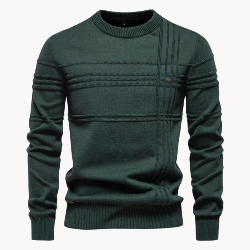 Justine™ - Men's Plaid Sweater