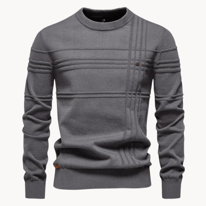 Justine™ - Men's Plaid Sweater