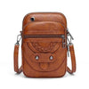 Vellana’s Vintage Elegance | Leather Crossbody Bag