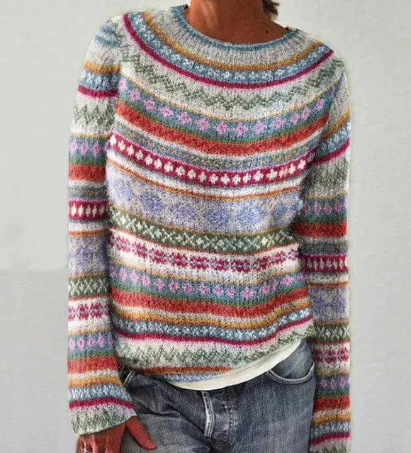 Olivia™ - Cosy Retro Knit Jumper