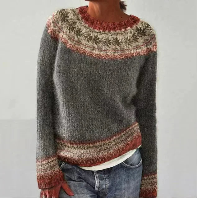Olivia™ - Cosy Retro Knit Jumper