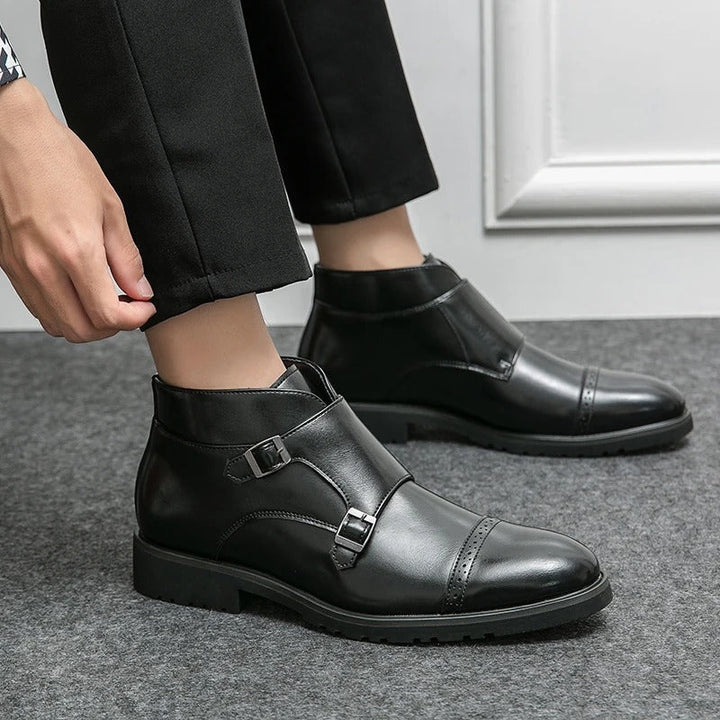 Reuben™ - Double Monk Strap Boots