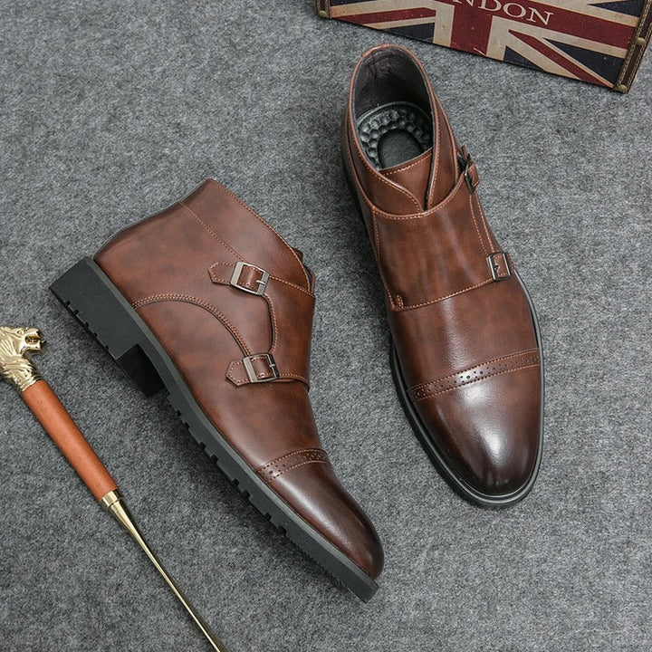 Reuben™ - Double Monk Strap Boots