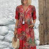 Layla™ - Vibrant Floral Dress