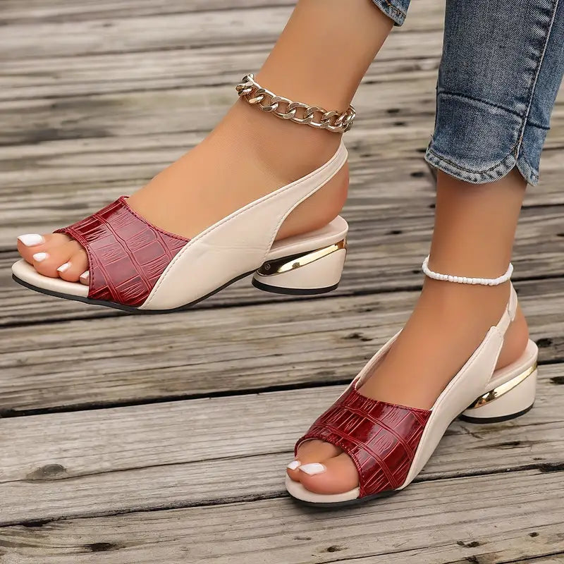 Maya™ - Chic Chunky Slingback