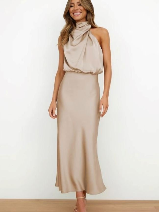 Phoebe™ - Elegant Silk Dress