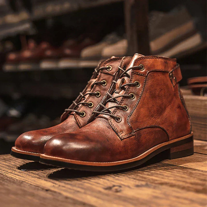 Hunter™ - Leather Men's Boots
