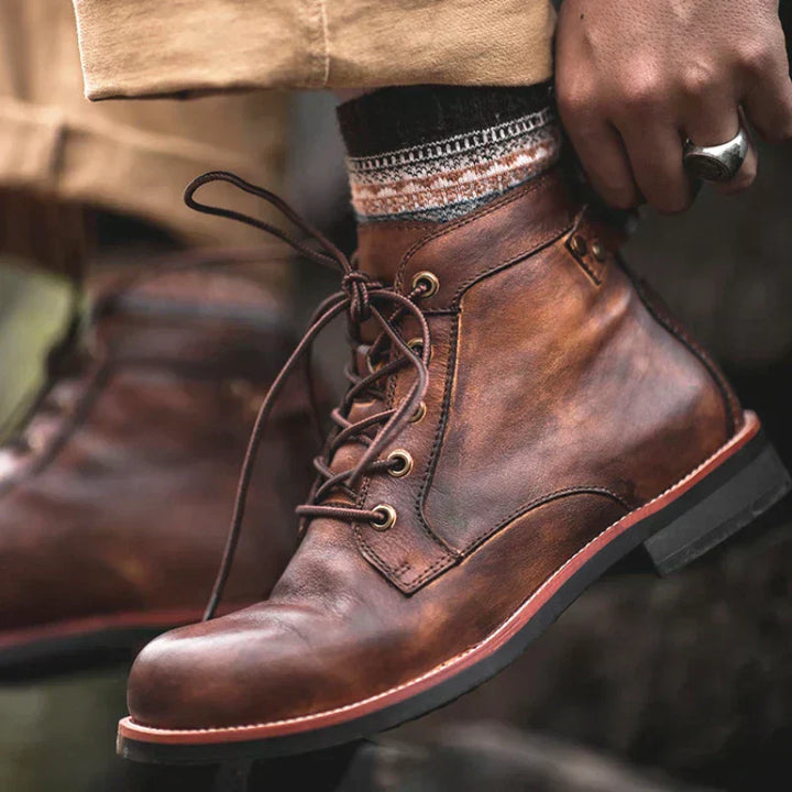 Hunter™ - Leather Men's Boots