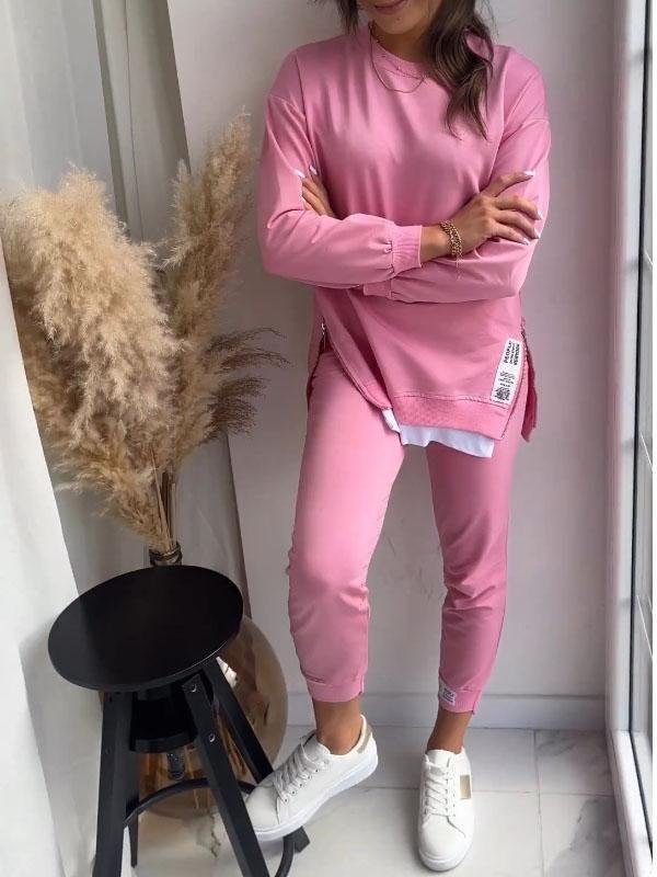 Laura™ – Cozy Sweatshirt & Trouser Set