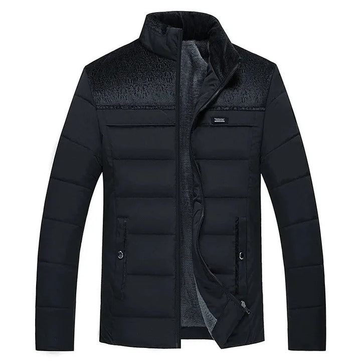 Elegant Padded Windbreaker Jacket