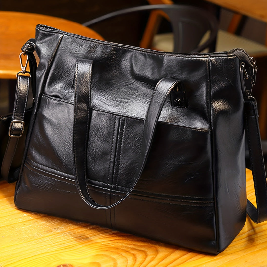 Lottie™ - Retro Handbag with Large Capacity