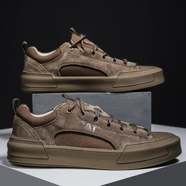 UrbanEdge - Leather Trainers