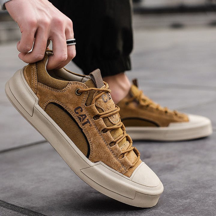 UrbanEdge - Leather Trainers