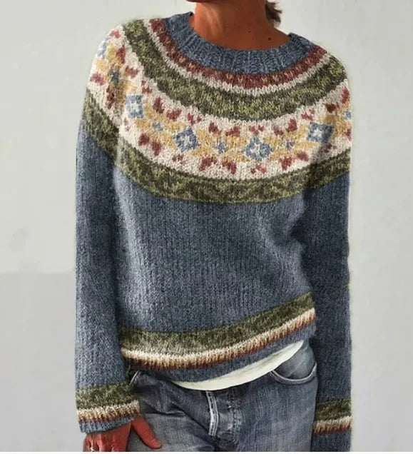 Olivia™ - Cosy Retro Knit Jumper