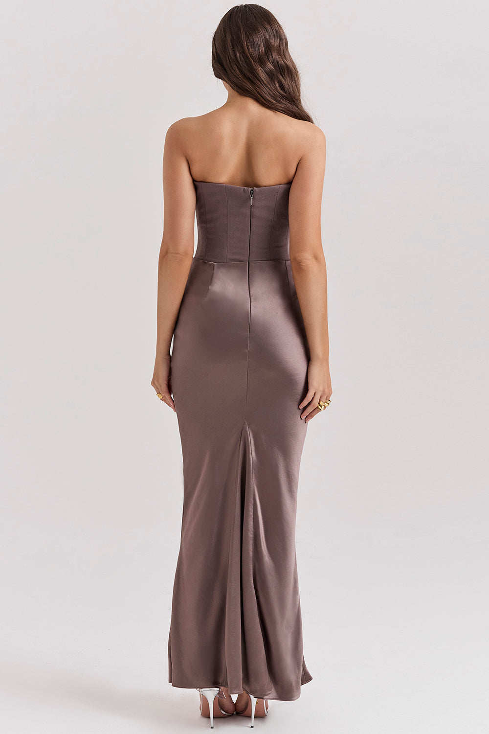 Julia™ - Satin Hourglass Silhouette Dress