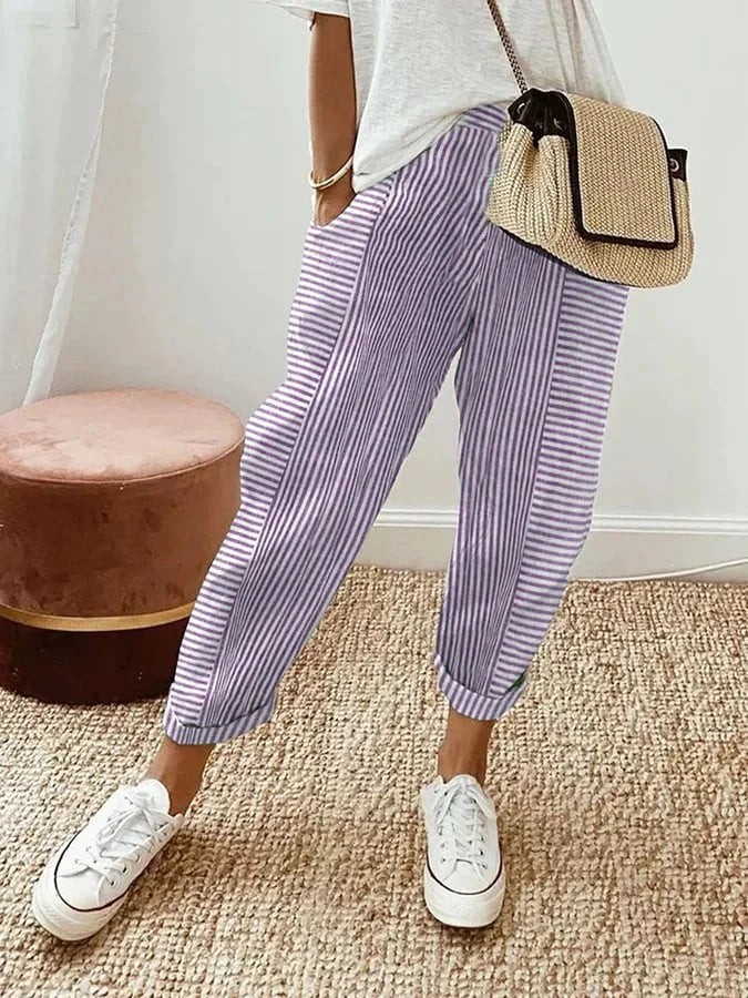 Josette™ - Striped Trousers