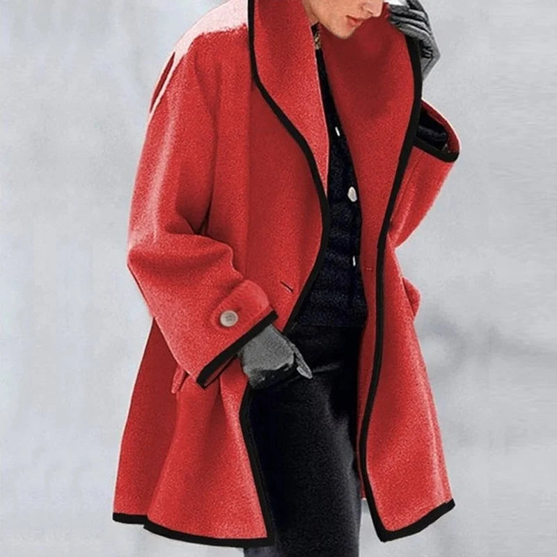 Clare™ – Elegant Cozy Trench Coat