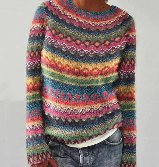 Olivia™ - Cosy Retro Knit Jumper