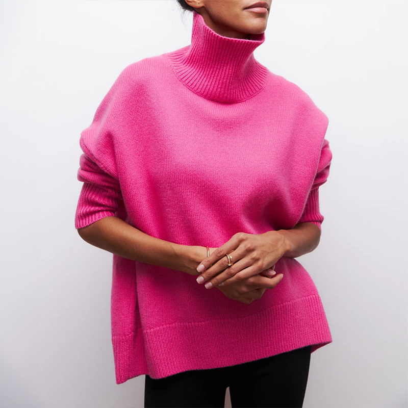 Amelia™ - Cosy Sophisticated Knit Turtleneck Jumper