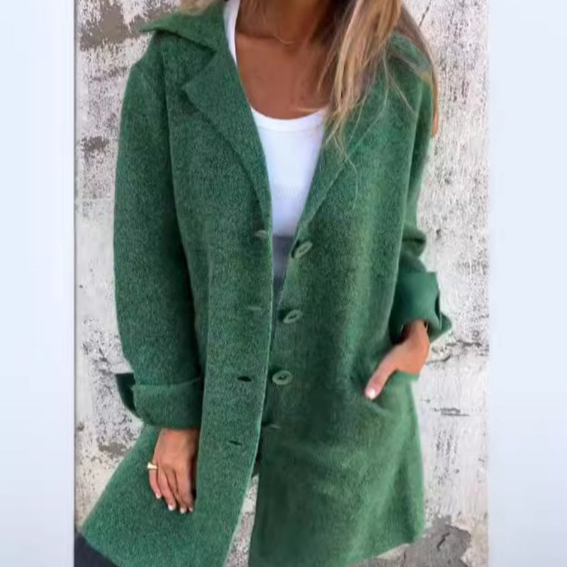 Victoria™ - Cozy Mid-Length Casual Jacket