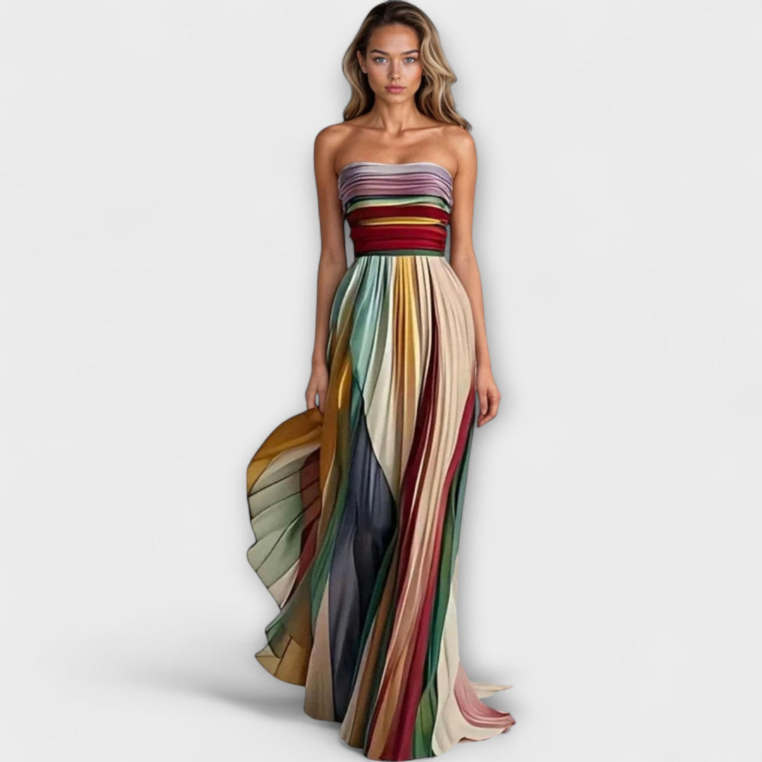 Lara™ - Colourful Sleeveless Dress