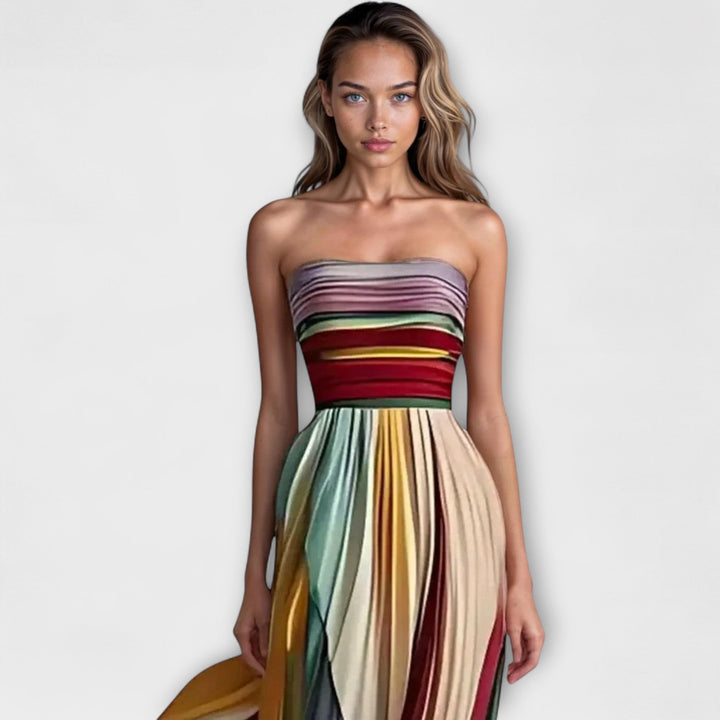 Lara™ - Colourful Sleeveless Dress