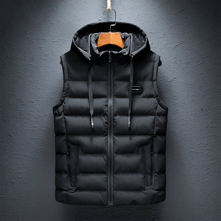 Mike™ - Hooded Sleeveless Waistcoat for men