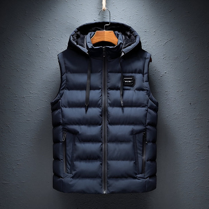 Mike™ - Hooded Sleeveless Waistcoat for men