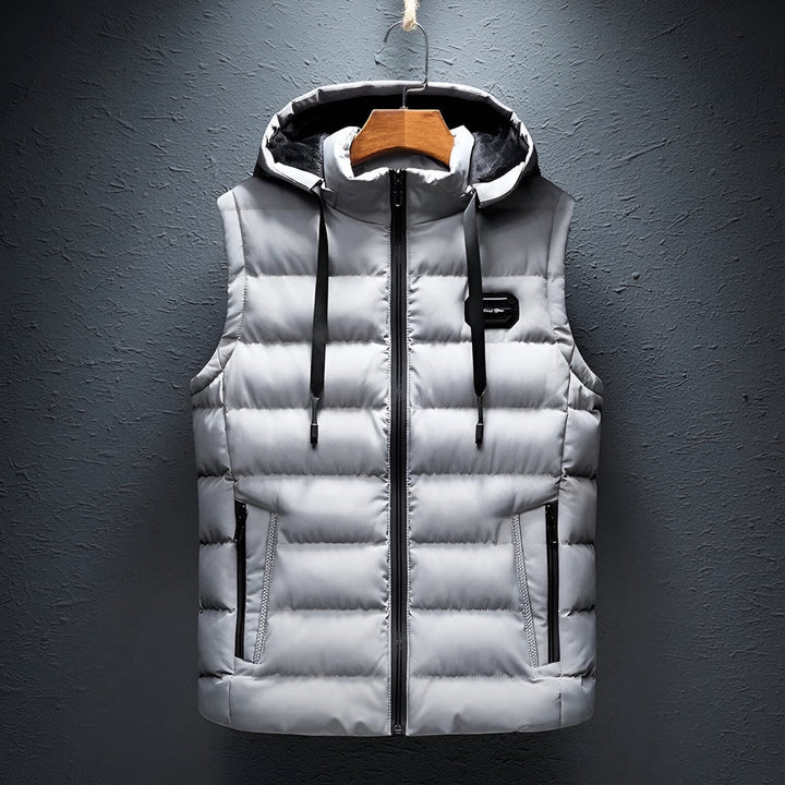Mike™ - Hooded Sleeveless Waistcoat for men