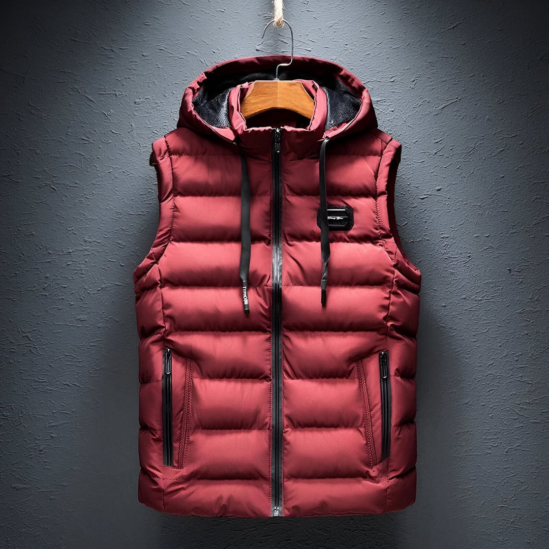 Mike™ - Hooded Sleeveless Waistcoat for men