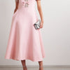 Zoe Bow with Crystal Embellished Midi Dress