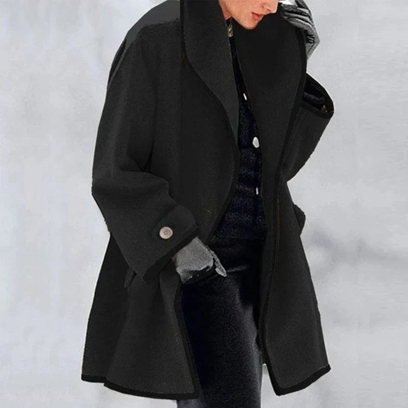 Clare™ – Elegant Cozy Trench Coat